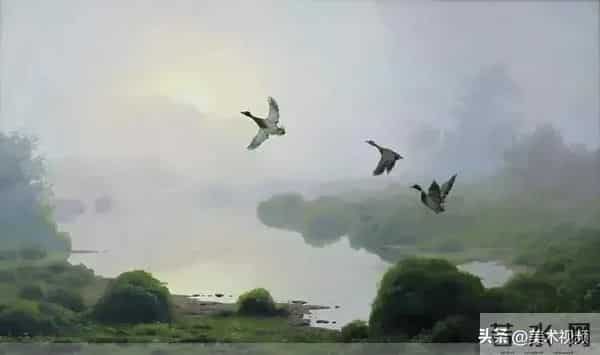 一个能将空气的轻盈与澄澈揉进色彩肌理凝于画布之上的大师