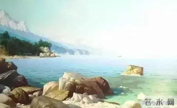 一个能将空气的轻盈与澄澈揉进色彩肌理凝于画布之上的大师