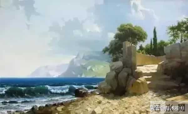 一个能将空气的轻盈与澄澈揉进色彩肌理凝于画布之上的大师